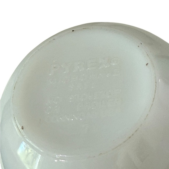 Pyrex Woodland Brown 4 Milk Glass Coffee Mugs 1978- 1983 Vintage Kitschy Collect - Picture 6 of 9